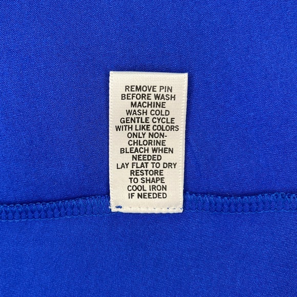 Cache Bright Blue Top with Embellishment Size S - Picture 6 of 7